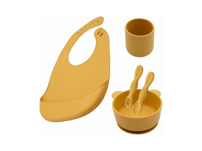 BabyX 5-Piece Silicone Baby Starter Kit - Image 1