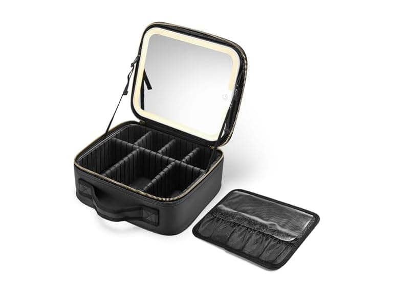 Makeup Bag with LED Mirror - Image 1