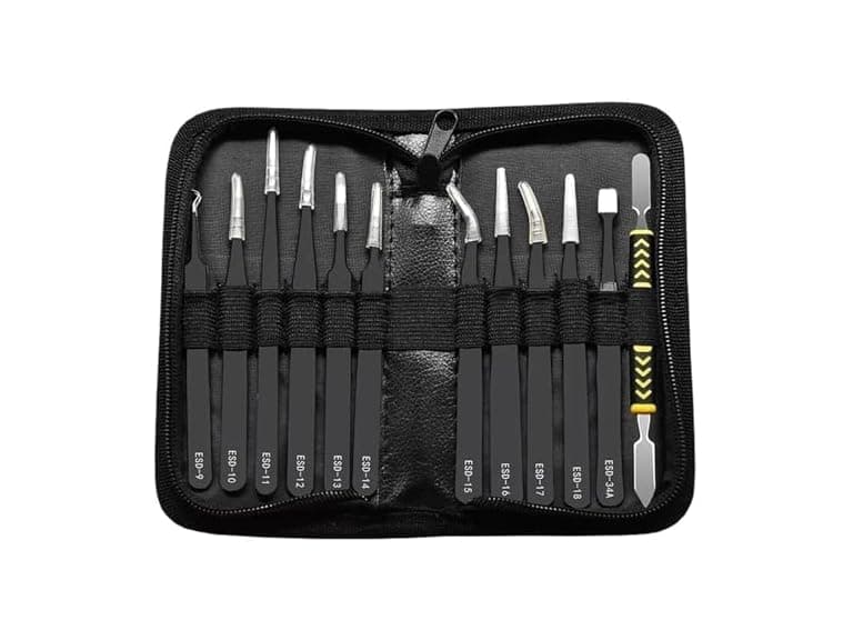 Synap AAP-Tool-350 12-Piece Tweezers Set - Image 1