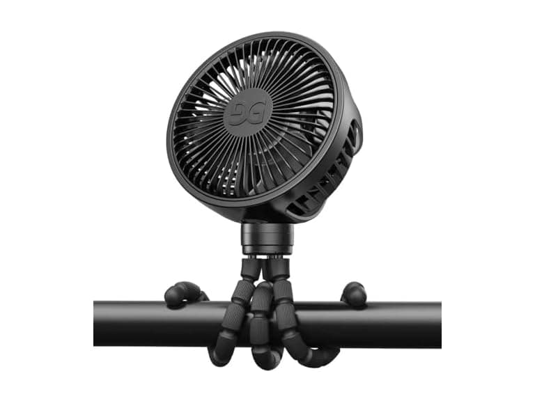 GUSGU Clip on Stroller Fan for Baby - Image 1