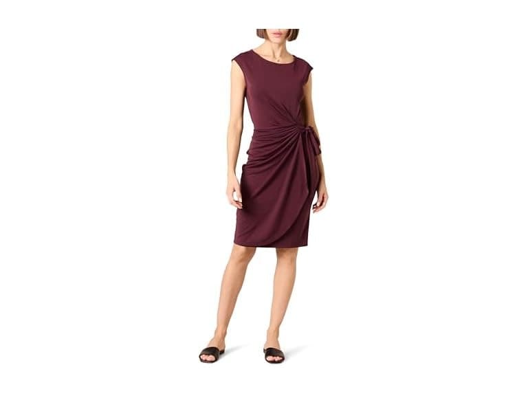 Amazon Essentials Womens Faux Wrap Dress - Image 1