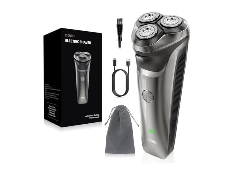 DOAO Electric Razor for Men, Waterproof - Image 1