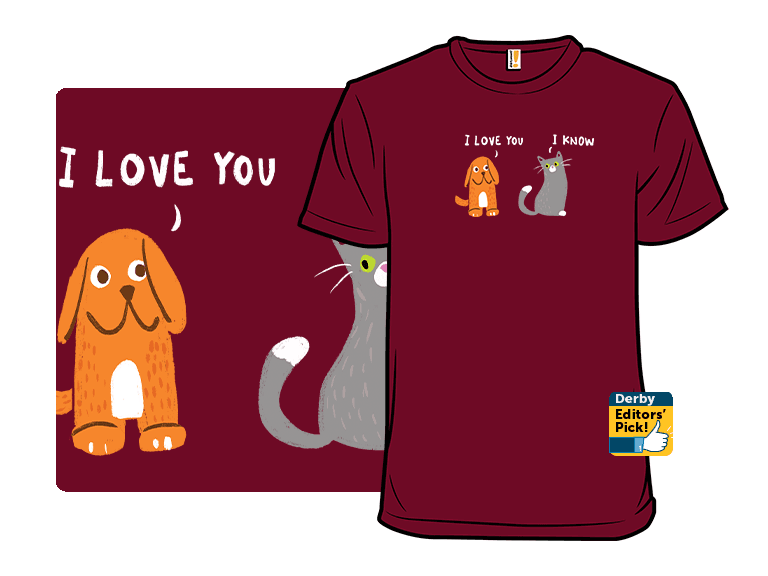 Dog Loves Cat and Cat Knows