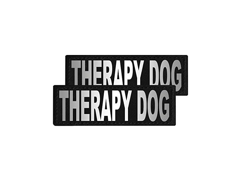 Dogline "Therapy Dog Removable Patches, Small/Medium - Image 1