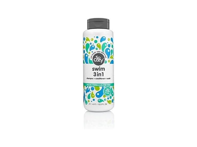 SoCozy Splash Swim 3 in 1 Shampoo + Conditioner + Wash, 10.5 Ounce - Image 1