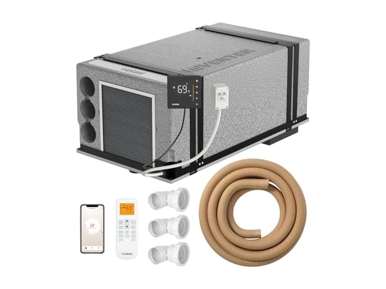 TURBRO Lapland LL10V Under-Bench Inverter RVAC Gray - Image 1