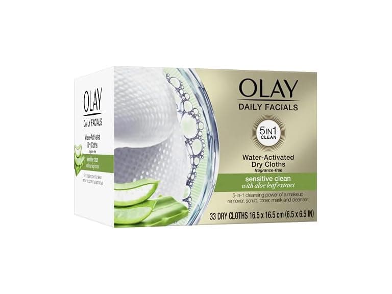 Olay Daily Facial Makeup Remover Wipes - Image 1