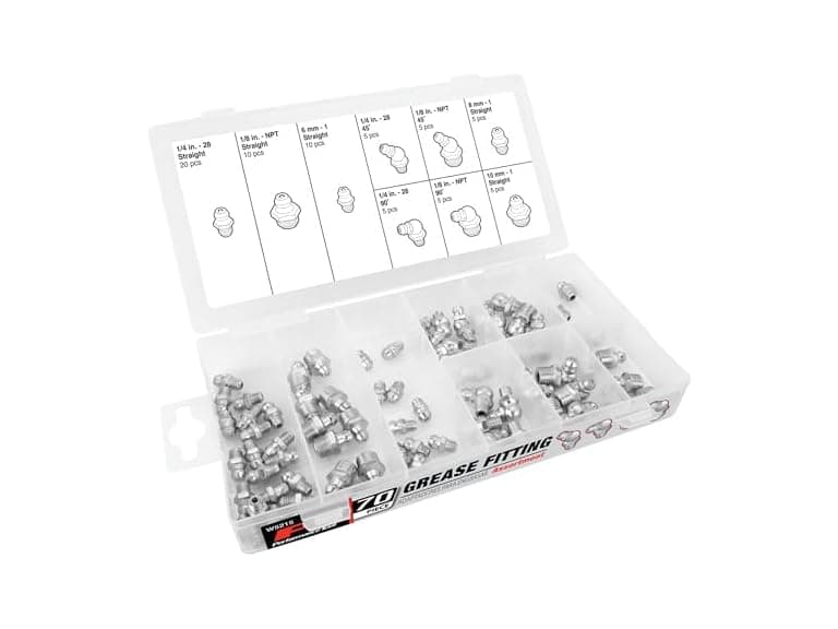 70pc SAE/MET Grease Fitting Set - Image 1