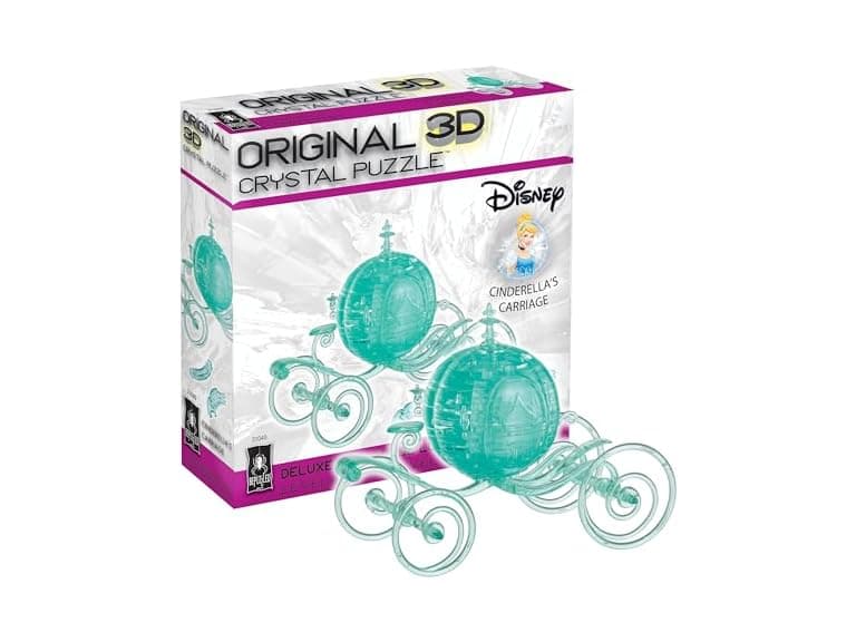 BePuzzled | Disney Cinderella's Carriage 3D Crystal Puzzle - Image 1