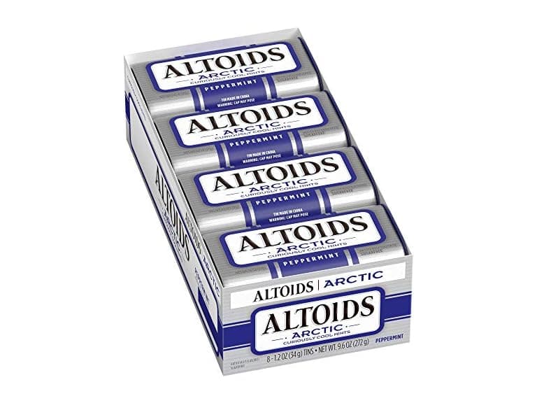 ALTOIDS Arctic Peppermint Breath Mints (Pack of 8) - Image 1