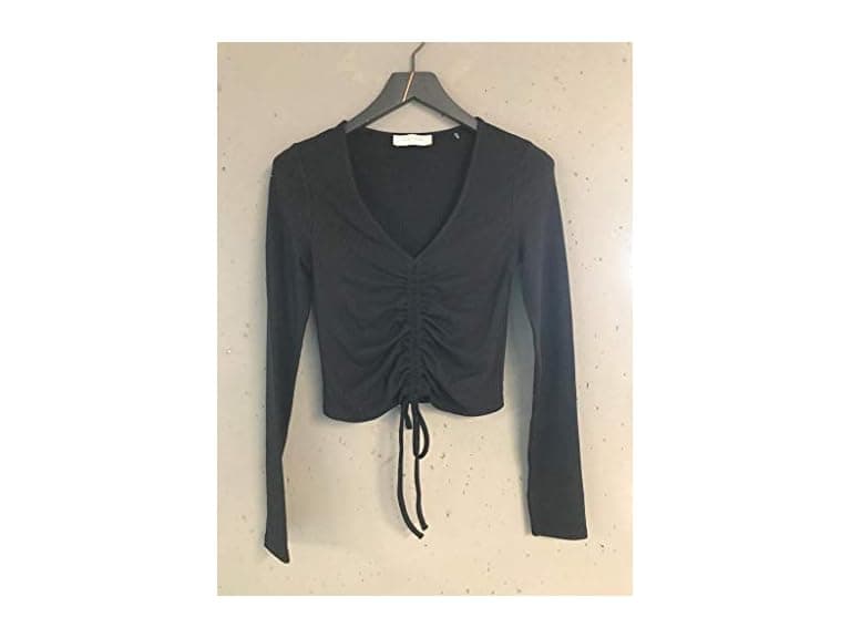 The Drop Long sleeve v-neck gathered - Image 1