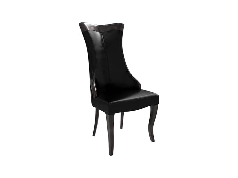 Leisuremod NC20BL Novara Dining Chair - Image 1