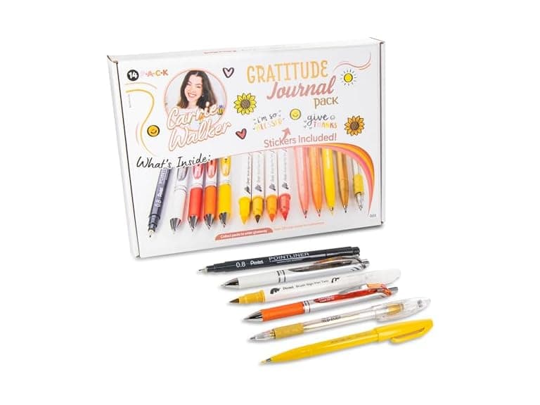 Pentel Carrie Walker Gratitude Writing and Journaling Kit - Image 1