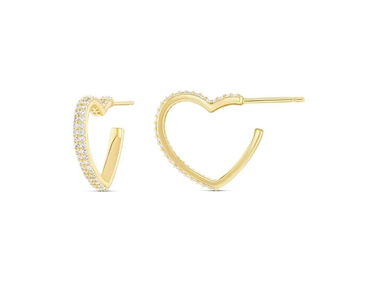 Amazon Essentials 20mm 14K Gold Plated Earring - Image 1