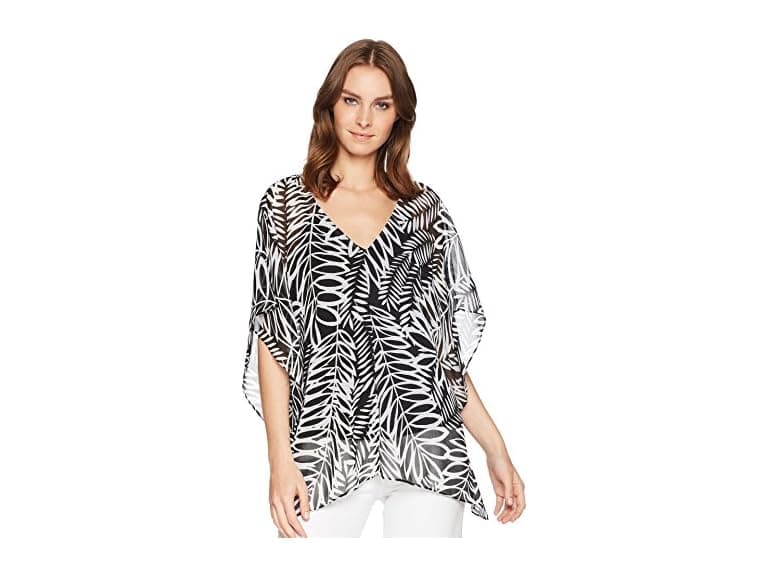 Nydj Women (XS) Chiffon Caftan Popover - Image 1