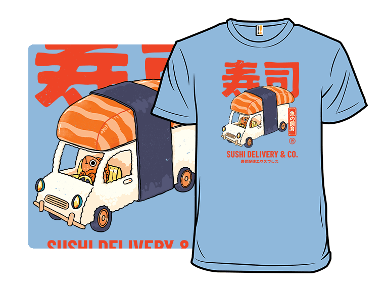 Sushi Delivery Car