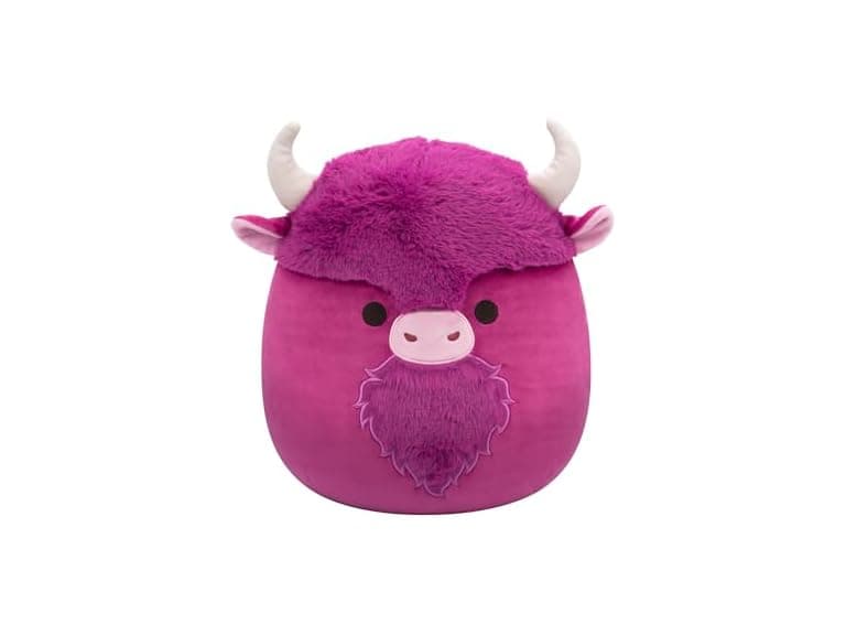 Squishmallows Original 12" Dave Plum Bison Plush - Image 1