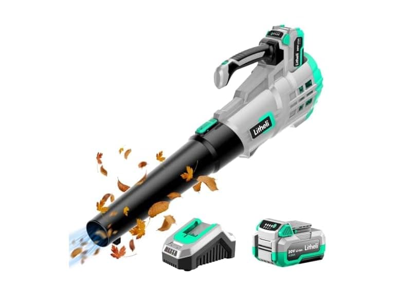 Litheli 20V Cordless Leaf Blower - Image 1