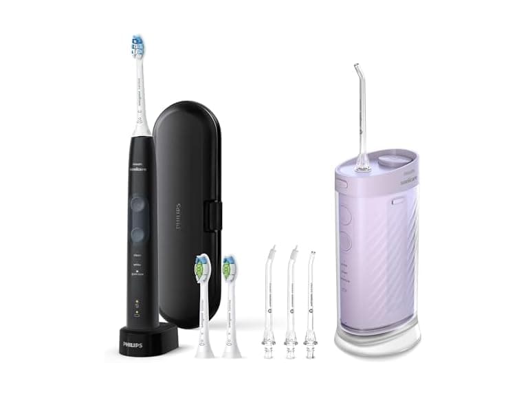 Philips Sonicare Compact Flosser/Toothbrush Bundle - Image 1