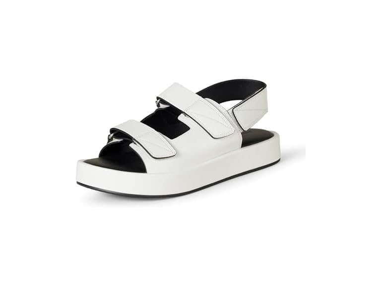 Amazon Essentials Women's Adjustable Strap Platform Sandals - Image 1