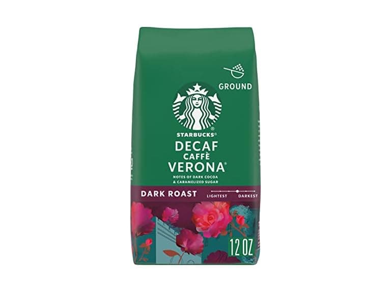 Starbucks Ground Coffee, Dark Roast, Decaf, 1 Bag - Image 1