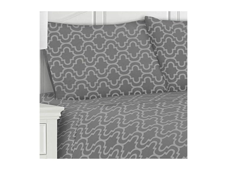 Superior Brushed Cotton Flannel Modern 2 Piece Set - Image 1