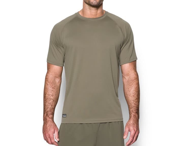 Under Armour Men's Short Sleeve T-Shirt SM Brown - Image 1