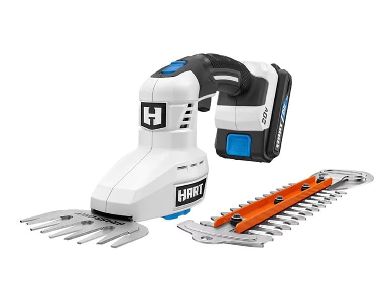 HART 20 Volt Shear/Shrubber Kit, (1) 2.0Ah Lithium-Ion Battery - Image 1