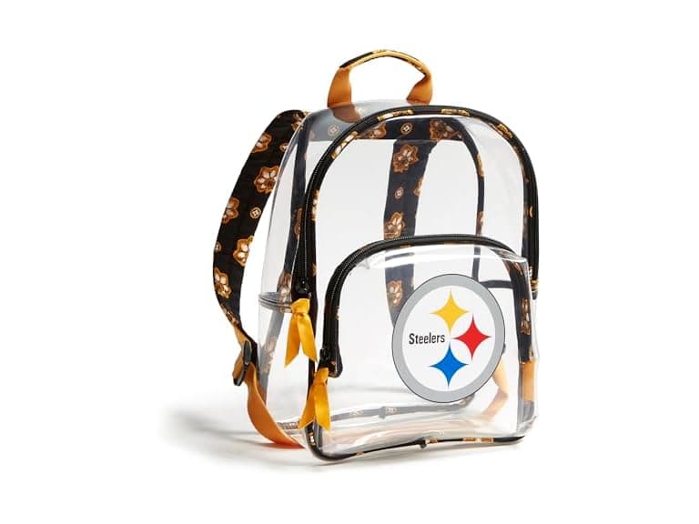 PITTSBURGH STEELERS Clear Backpack - Image 1