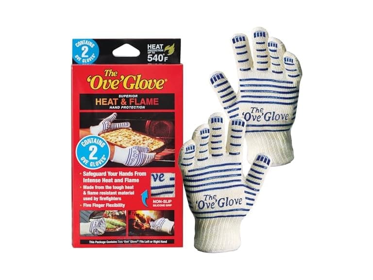 Ove Glove Heat & Flame Oven Mitts 2-Pack - Image 1
