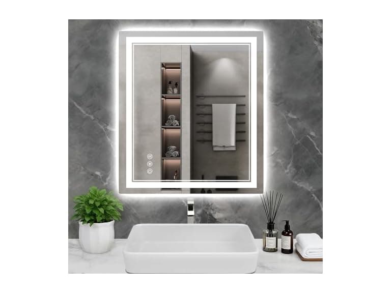 LED Bathroom Mirror with Lights - Image 1