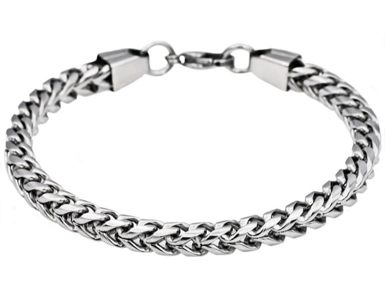Polished 7MM Round Franco Bracelet - Image 1