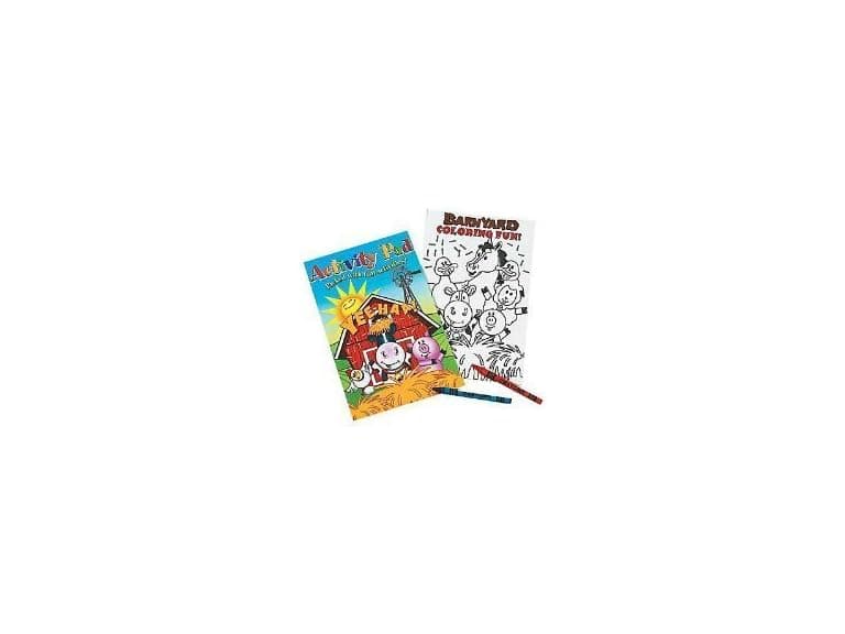 Fun Express Farm Animal Activity Pads with Dozen) - Image 1