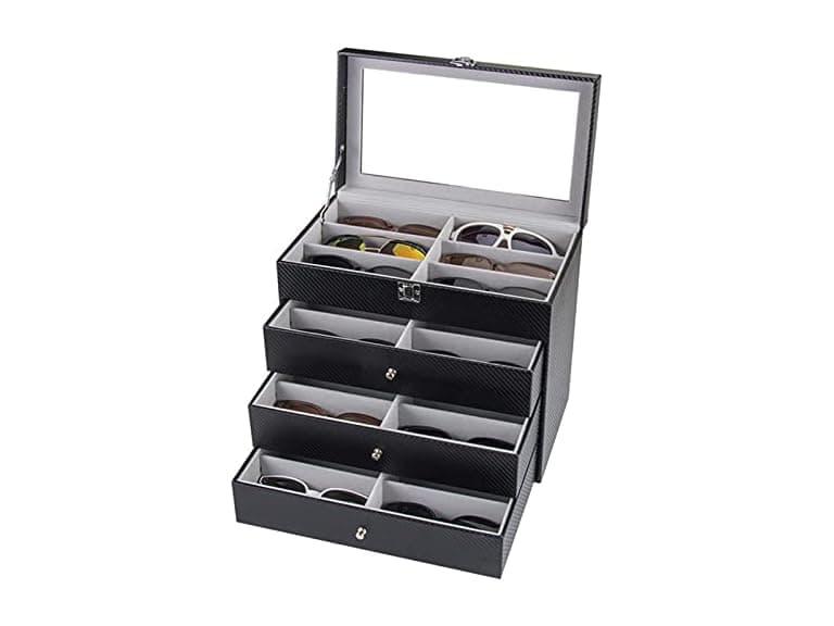 Wupyi Slots Eyeglass Sunglass Storage Box Layer - Image 1
