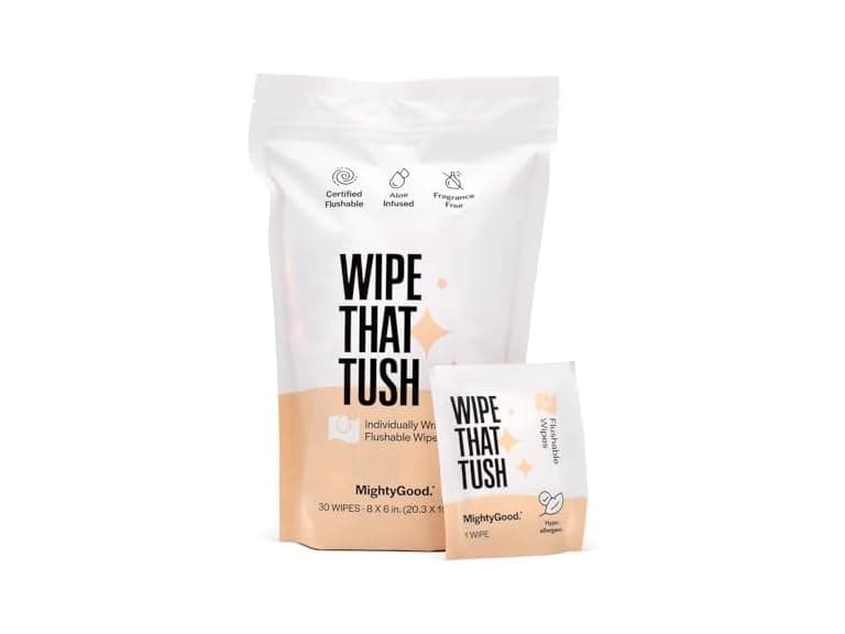 Wipe That Tush Flushable Wipes 30ct - Image 1