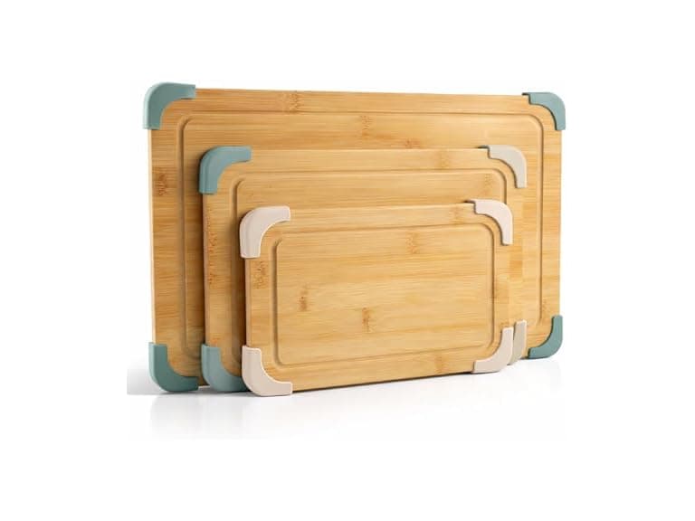 COOK WITH COLOR Non-Slip Cutting Board Set - Image 1