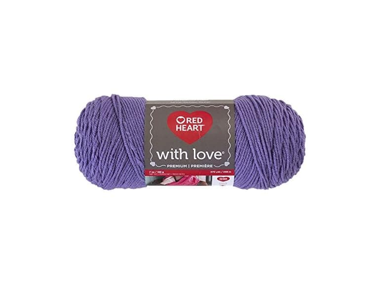 RED HEART With Love, Lilac - Image 1