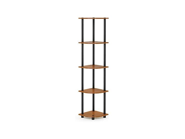 Furinno Furinno TURN-N-TUBE Corner Shelf, 5-Tier - Image 1