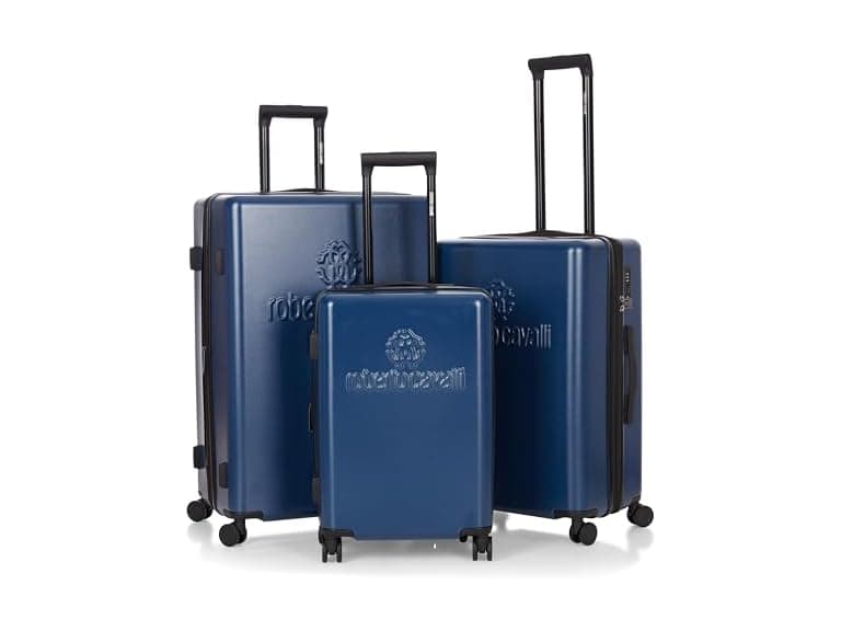 Roberto Cavalli Logo 3PC Luggage Set - Image 1