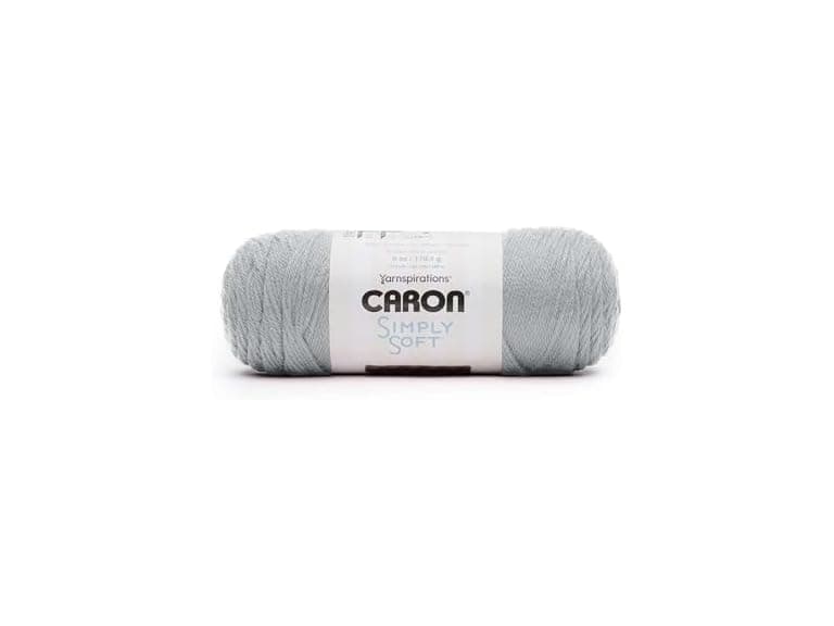 Caron Simply Soft Yarn- Feathered Gray - Image 1