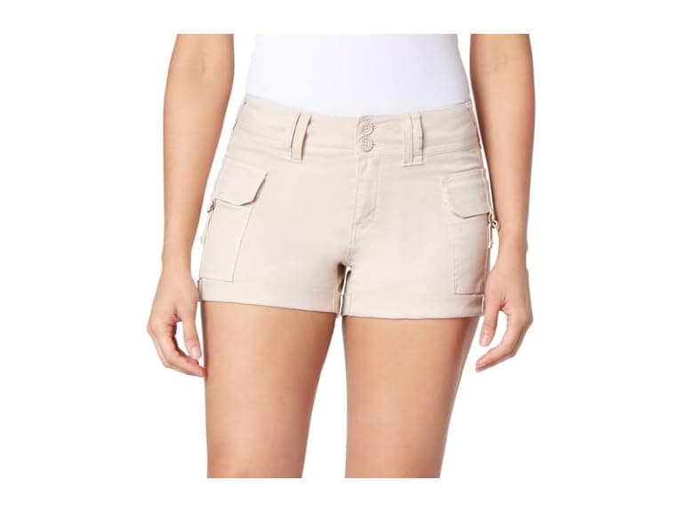 WallFlower Women Luscious Twill Cargo Shorts - Image 1