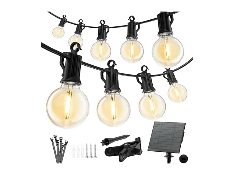 Minetom Solar Outdoor Lights - 38Ft - Image 1