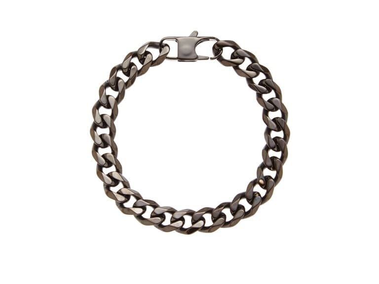 Polished 10MM Cuban Bracelet - Image 1