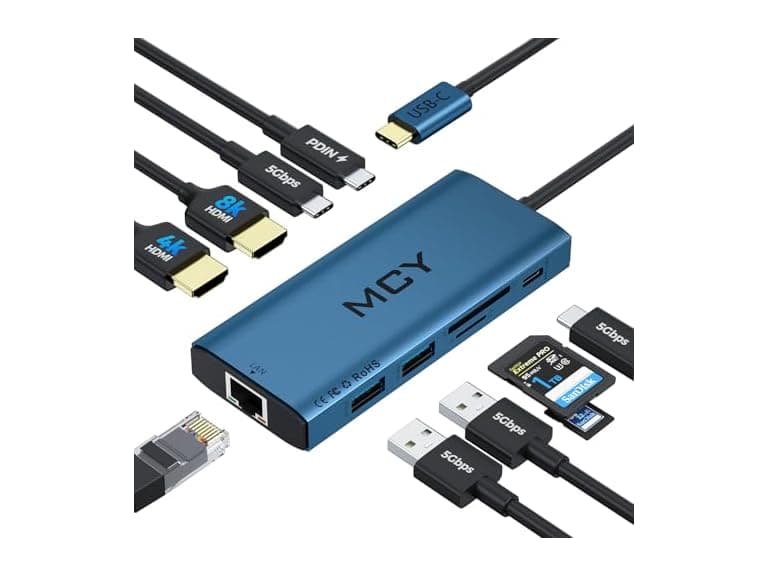 MCY 10 in 1 USB C Hub - Image 1