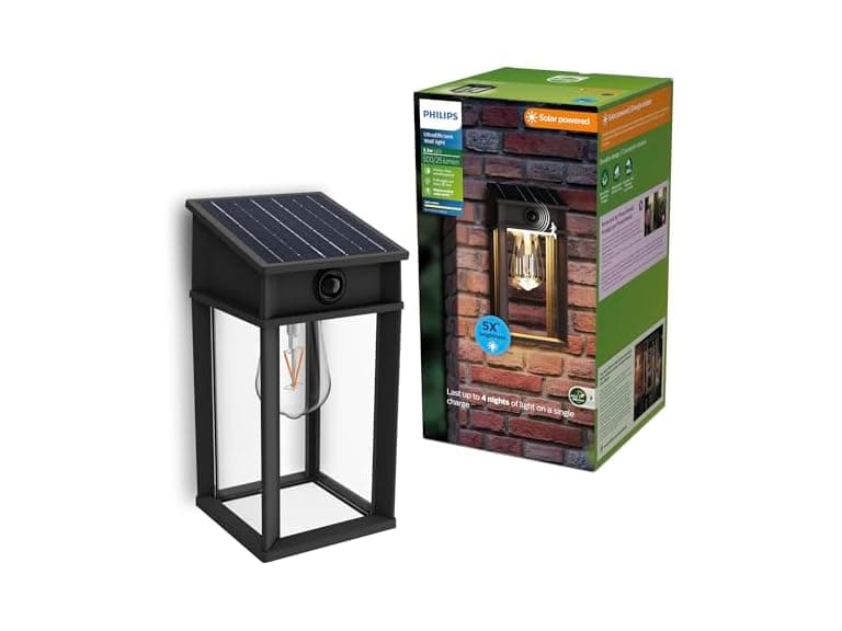 Philips Solar LED Wall Light Motion - Image 1