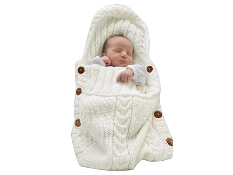 Newborn Baby Wrap Swaddle Blanket - Image 1