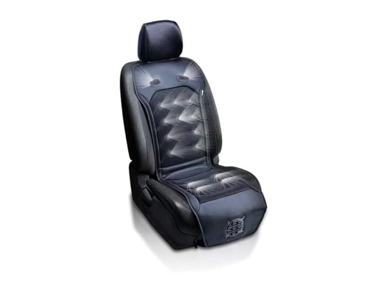 Zone Tech SE0074 Cooling Car Seat Cushion Black - Image 1