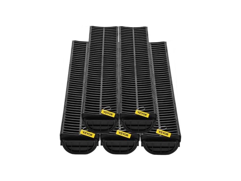 Trench Drain System, Channel Driveway-5Pack - Image 1
