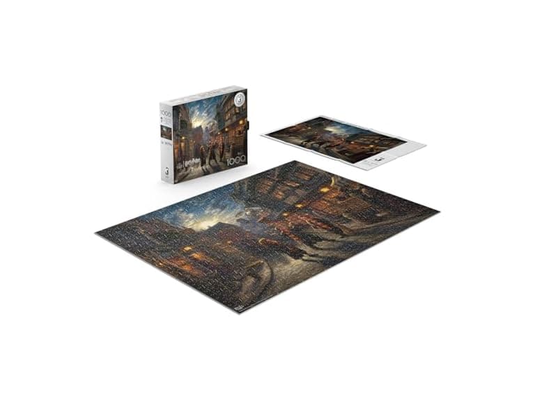 Harry Potter Diagon Alley 1000 Piece Puzzle - Image 1