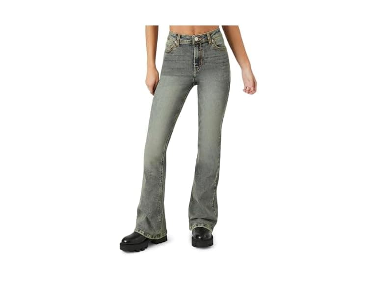 Forever 21 High-rise Flare Jeans - Image 1